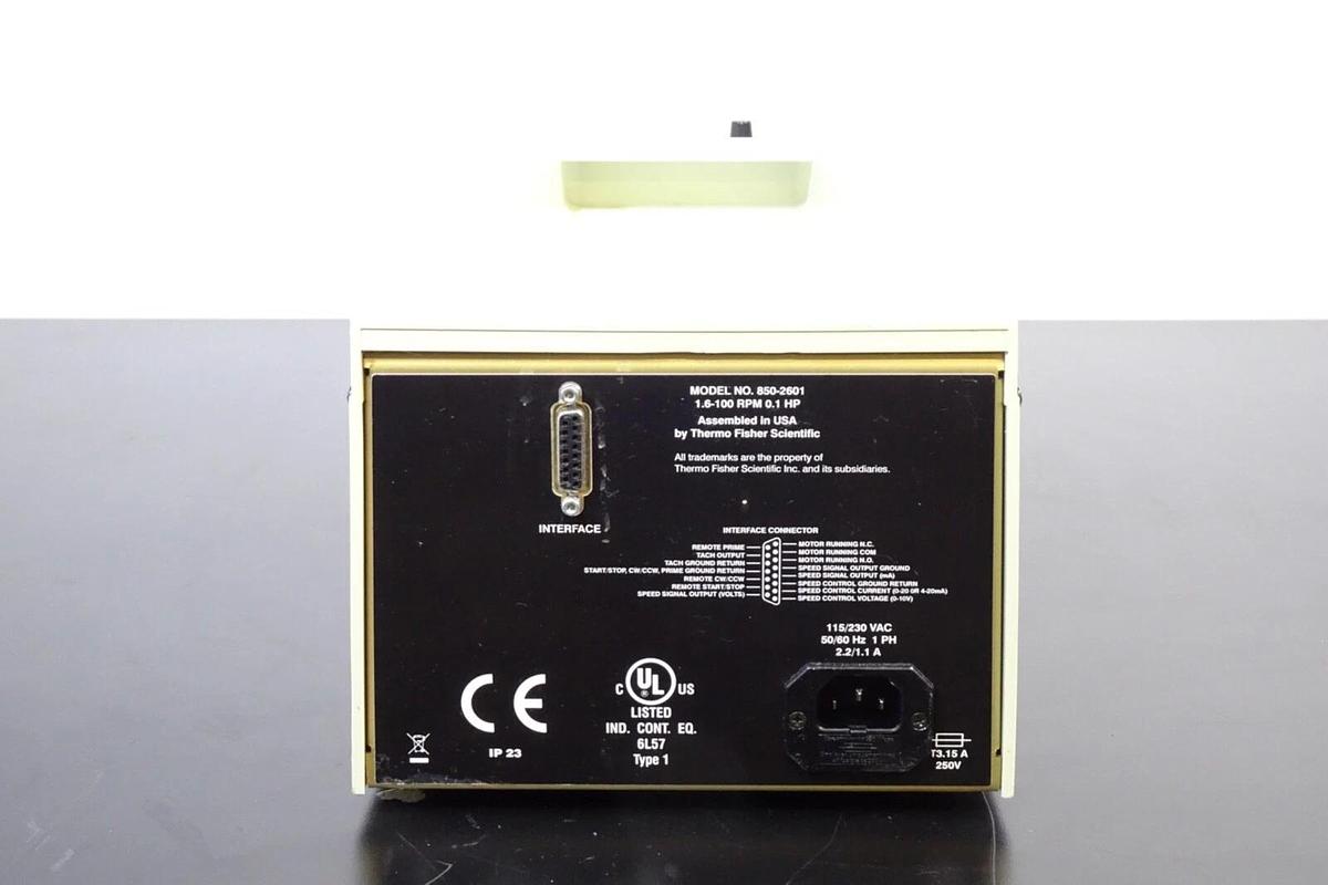 Used Thermo Scientific Masterflex P/S Digital Standard Drive | 955-0000 | 850-2601