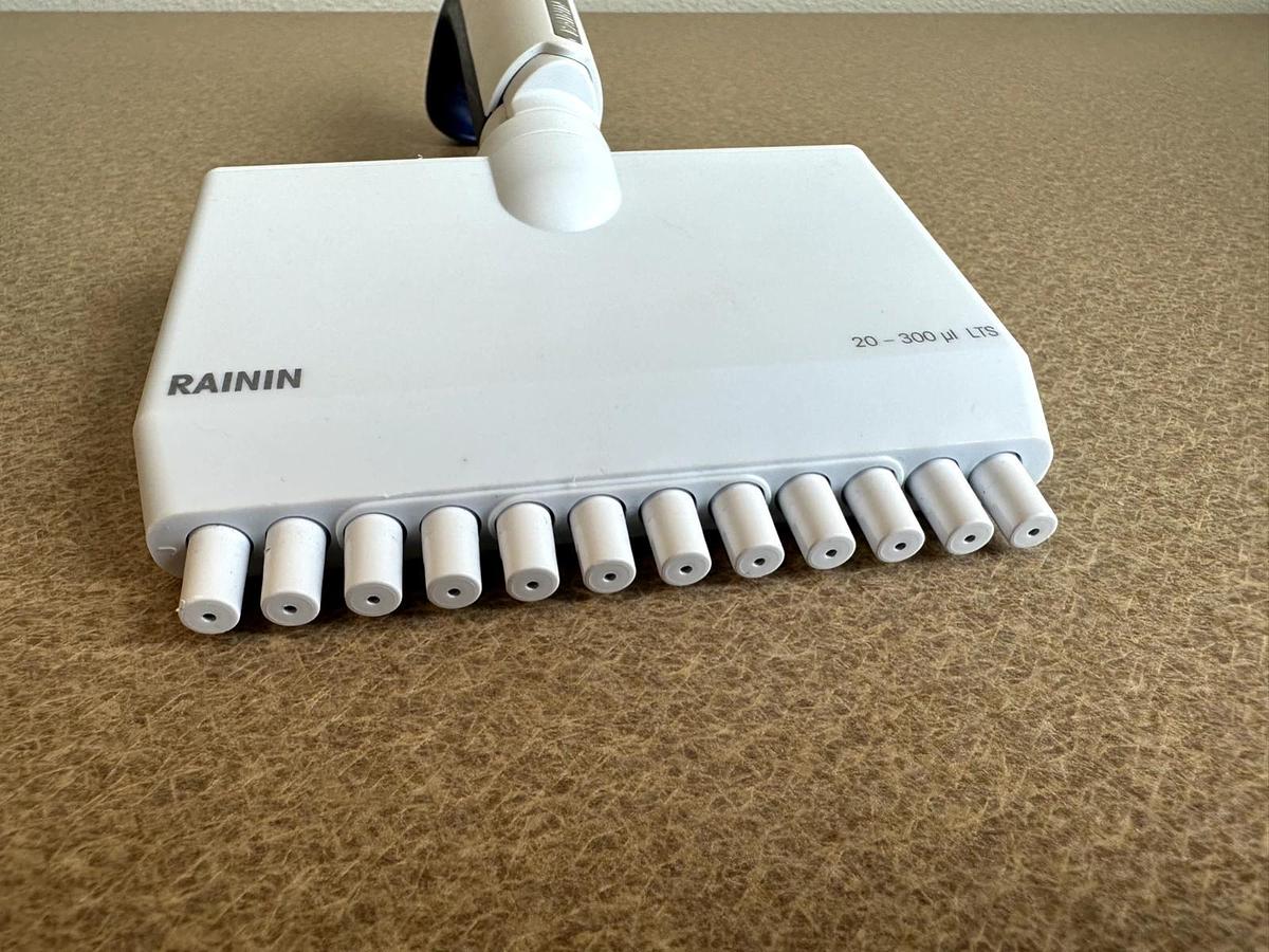 Used Rainin Pipet-Lite XLS L-300 | 20-300uL | 12-Channel Pipette w/Warranty * NICE