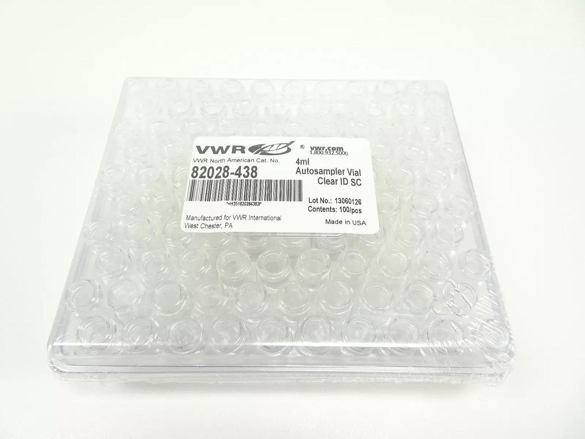 VWR 4mL Autosampler Vial 82028-438 (100/pcs)