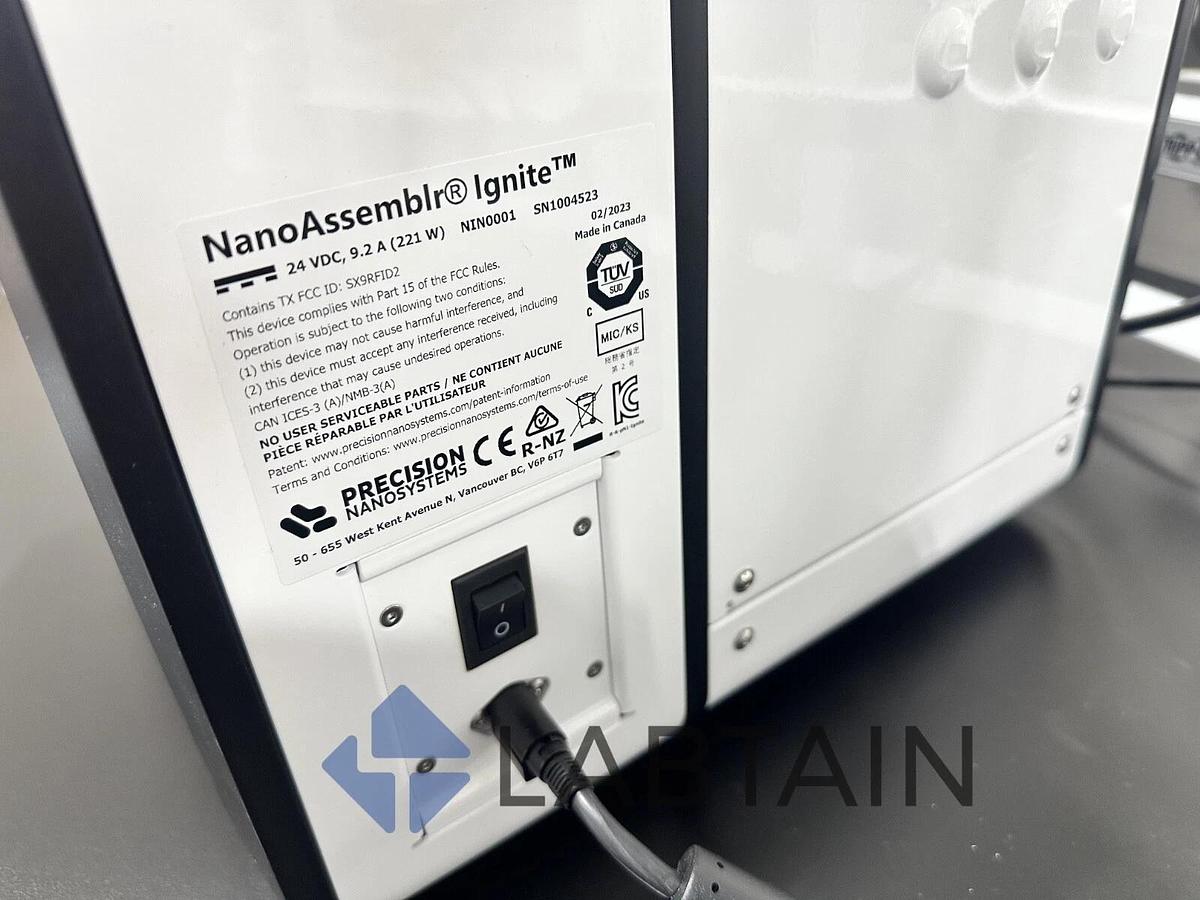 Used Cytiva / Precision Nanosystems NanoAssembler Ignite NIN0001 | Year:2023