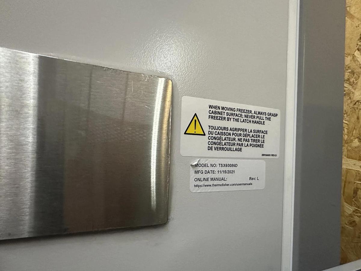 Used Thermo Scientific -86 Lab Freezer TSX60086D | Manufactured 2021