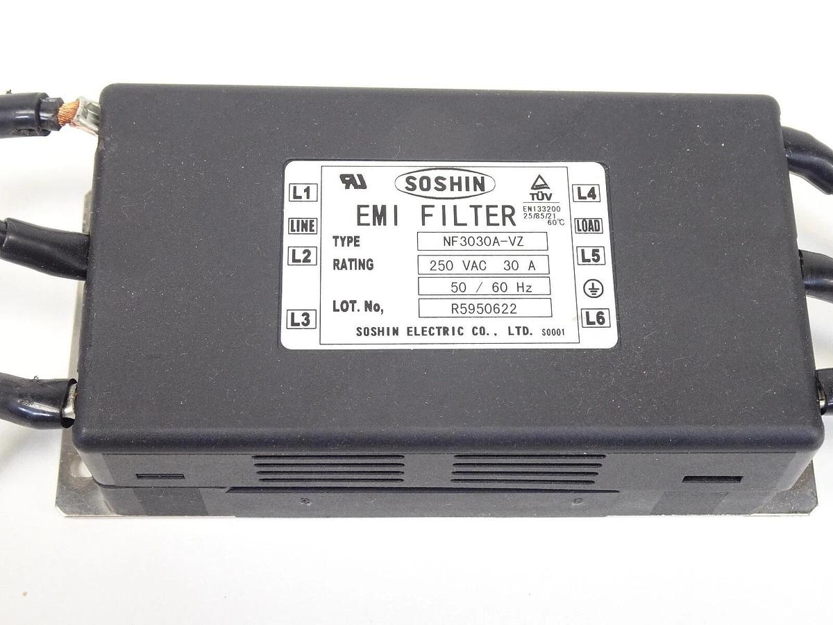 Used Soshin EMI Filter NF3030A-VZ