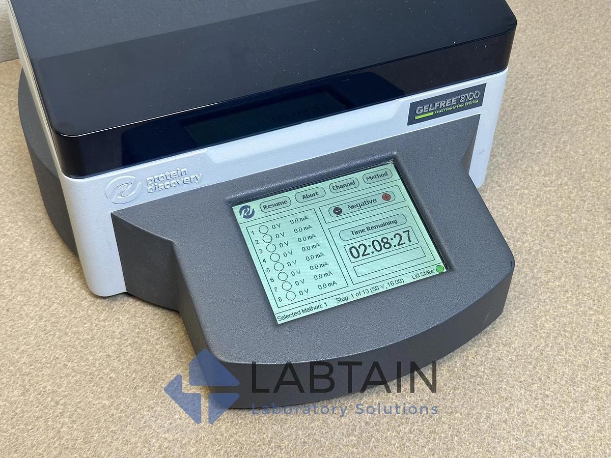 Used Protein Discovery GELFREE 8100 Fractionation Station