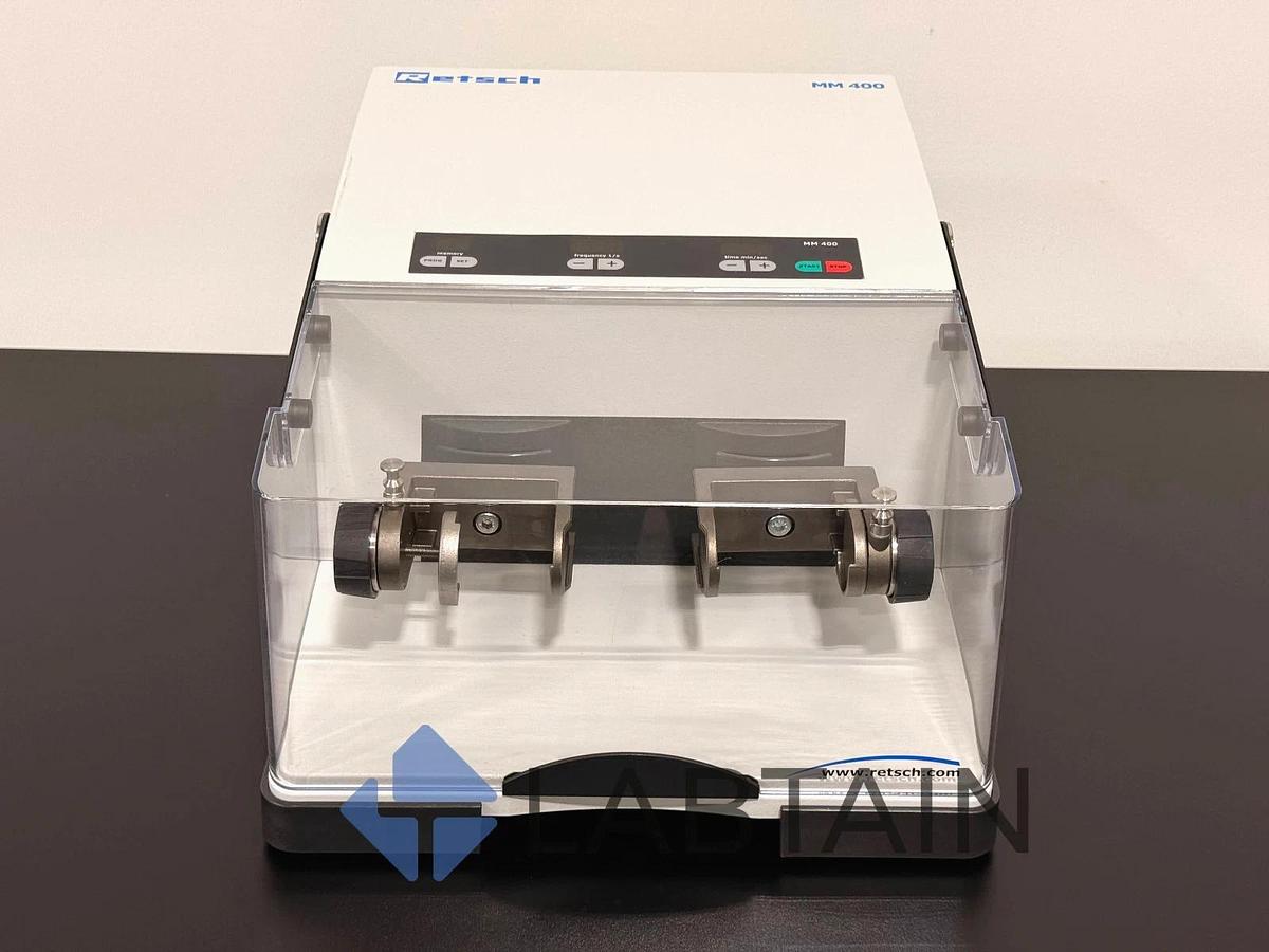 Used Retsch MM 400 Mixer Mill | P/N 20.745.0001