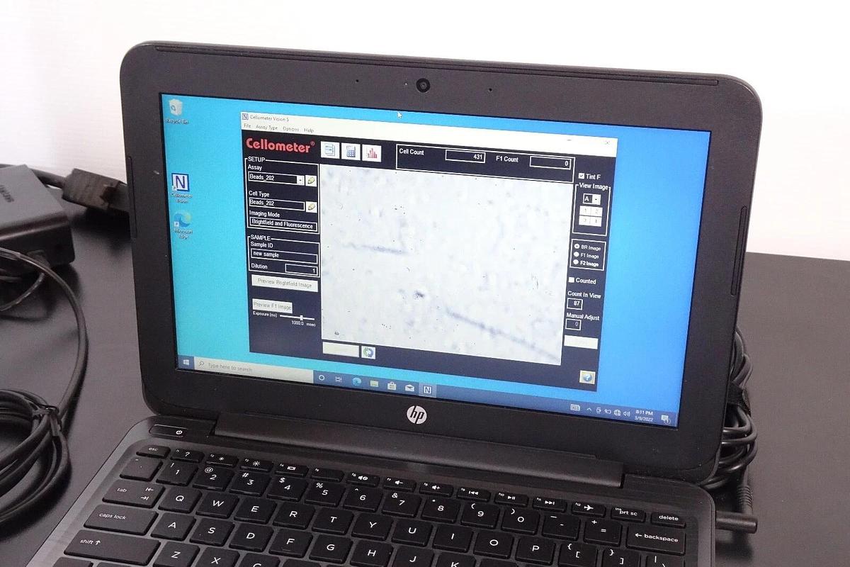 Used Nexcelom Bioscience Cellometer Vision Cell Profiler | Vision Trio