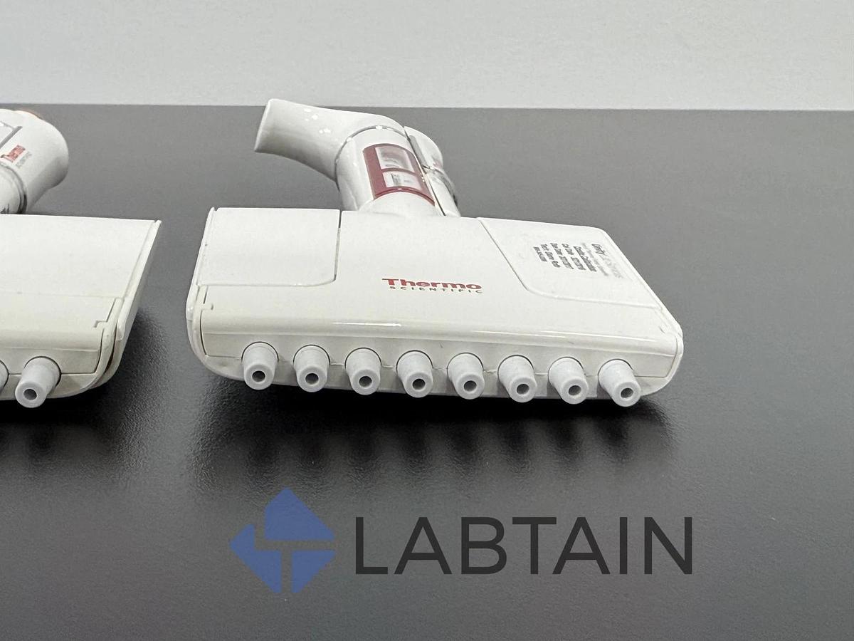 Used Lot 2 Thermo Scientific Finnpipette F1 Manual Pipettes 5-50ul and 30-300ul