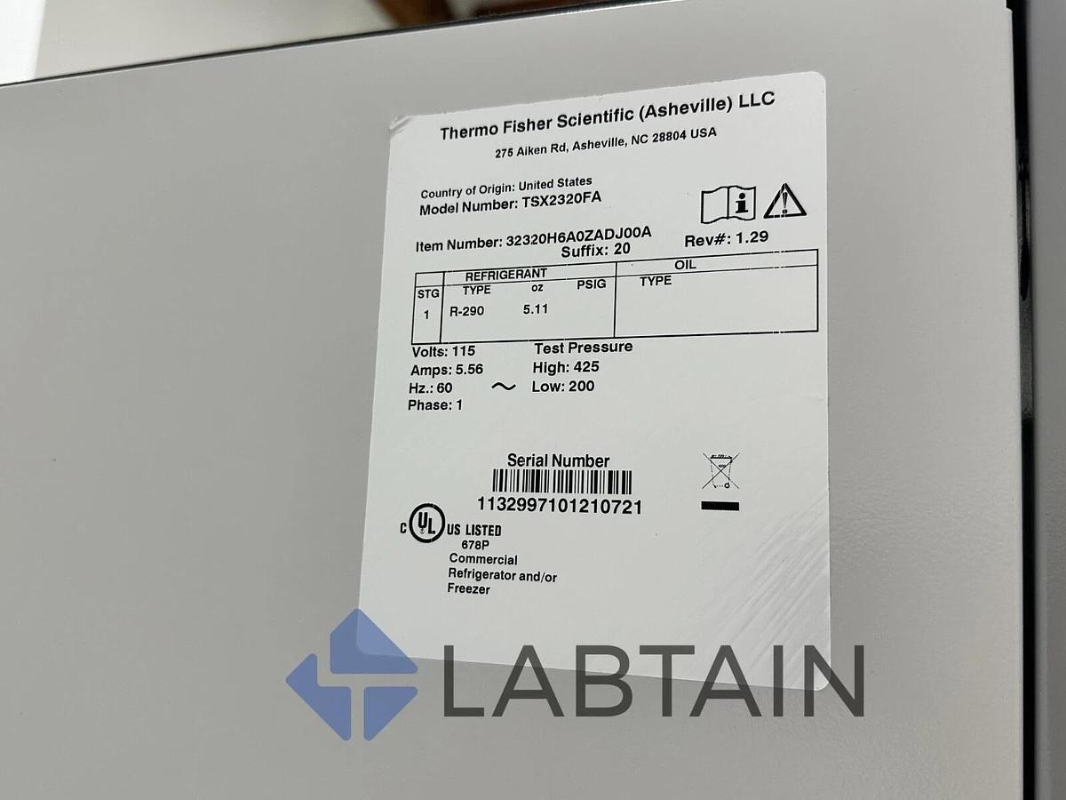 Used Thermo Scientific TSX Series TSX2320FA High-Performance -20C Lab Freezer