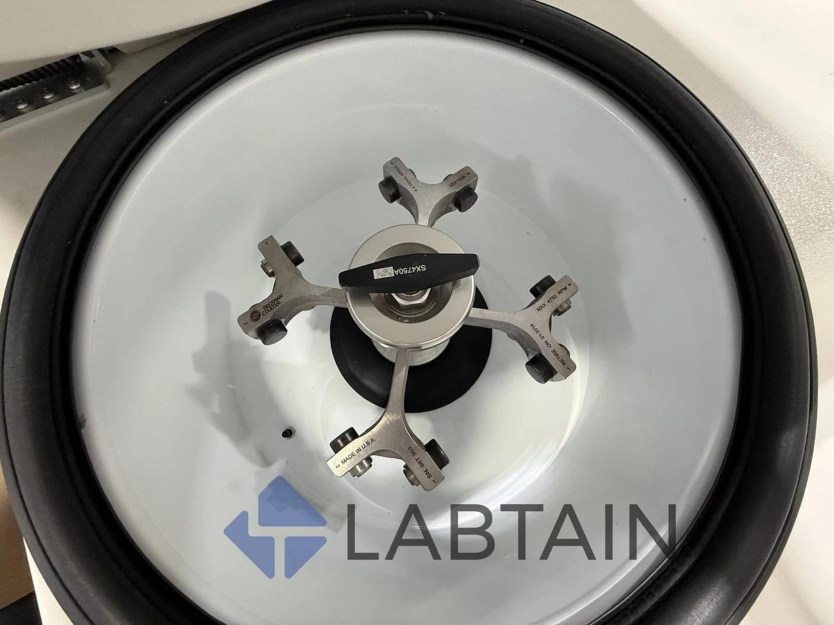 Used Beckman Coulter Allegra X-15R Refrigerated Centrifuge w/ SX4750A Rotor – Tested
