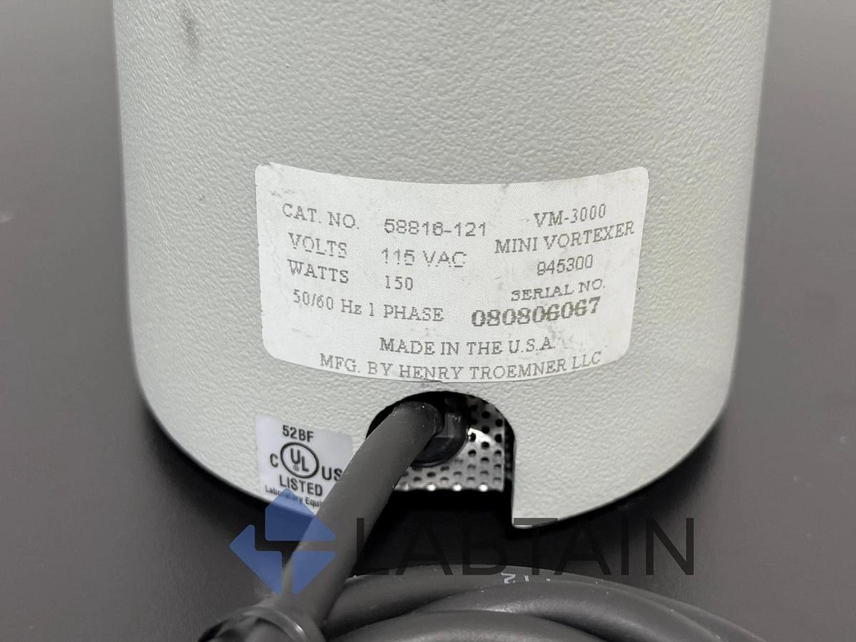 Used VWR VM-3000 Mini Vortexer – Compact Laboratory Shaker / Mixer