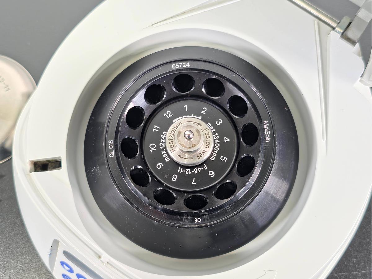 Used Eppendorf MiniSpin Personal Microcentrifuge (13,400 RPM) Used