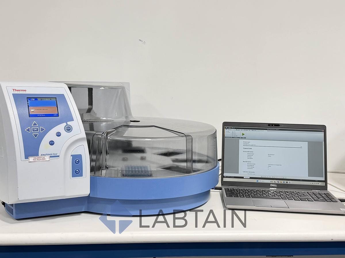 Used Thermo Scientific KingFisher Flex 96 Purification System w/ BindIt 4.1 Laptop Used