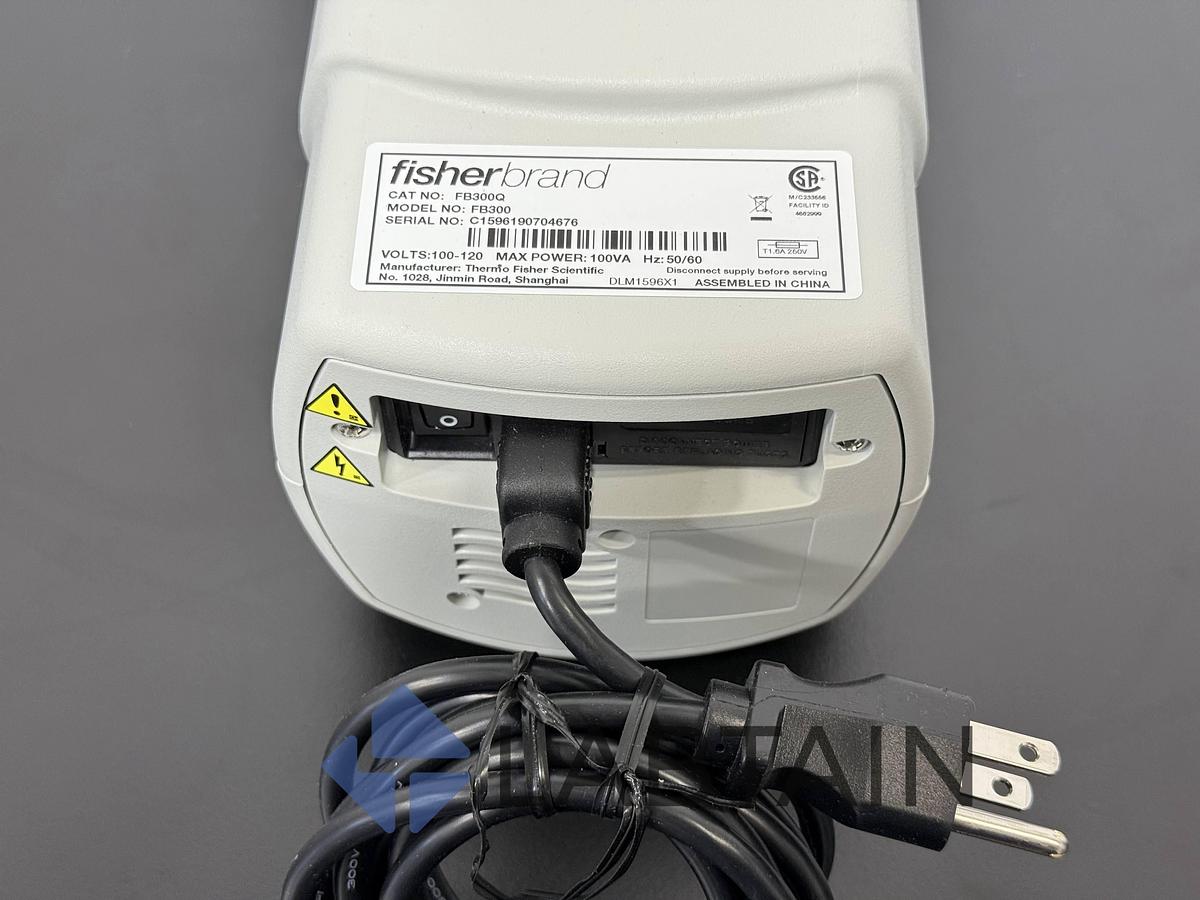 Used Fisherbrand FB300 Electrophoresis Power Supply 300V 400mA DNA Gel System C1598610704676 – Tested