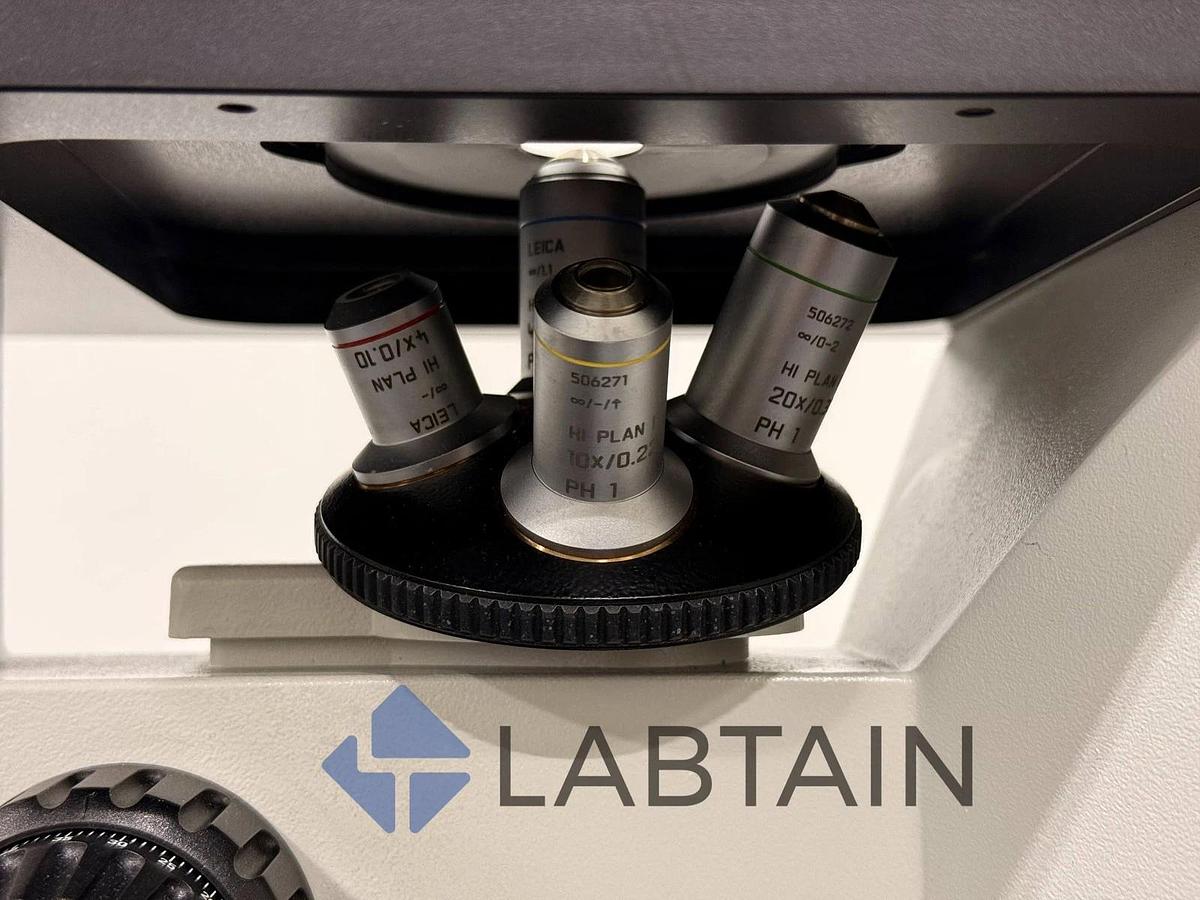 Used Leica Microscope DM IL LED Inverted Laboratory Microscope - Model 365725