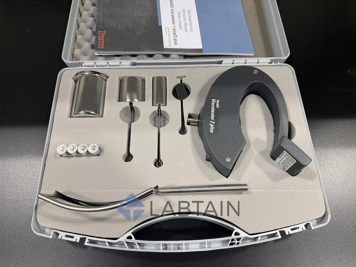 Used Thermo Scientific HAAKE Viscotester 2 Plus Portable Viscometer – Complete Kit