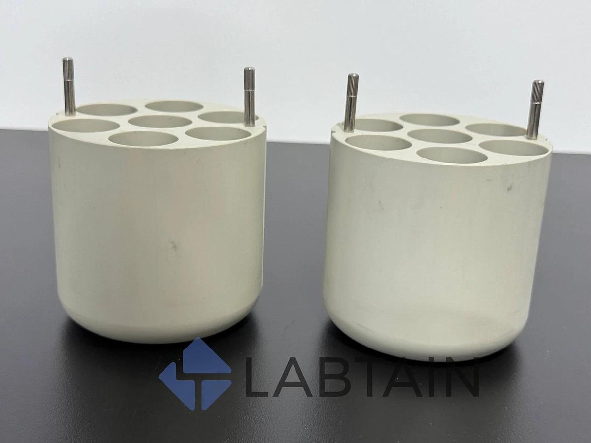 Used Beckman Coulter 393266 Conical Tube Adapter (1 pair) 339 and 333 grams