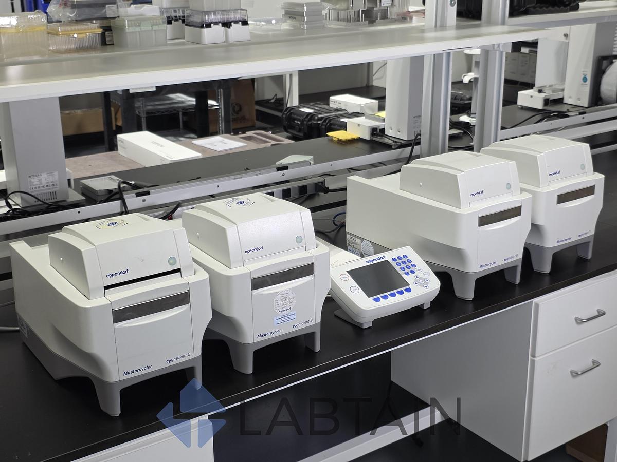 Used Eppendorf Mastercycler epgradient S Networked 4-Bay Thermal Cycler System Used