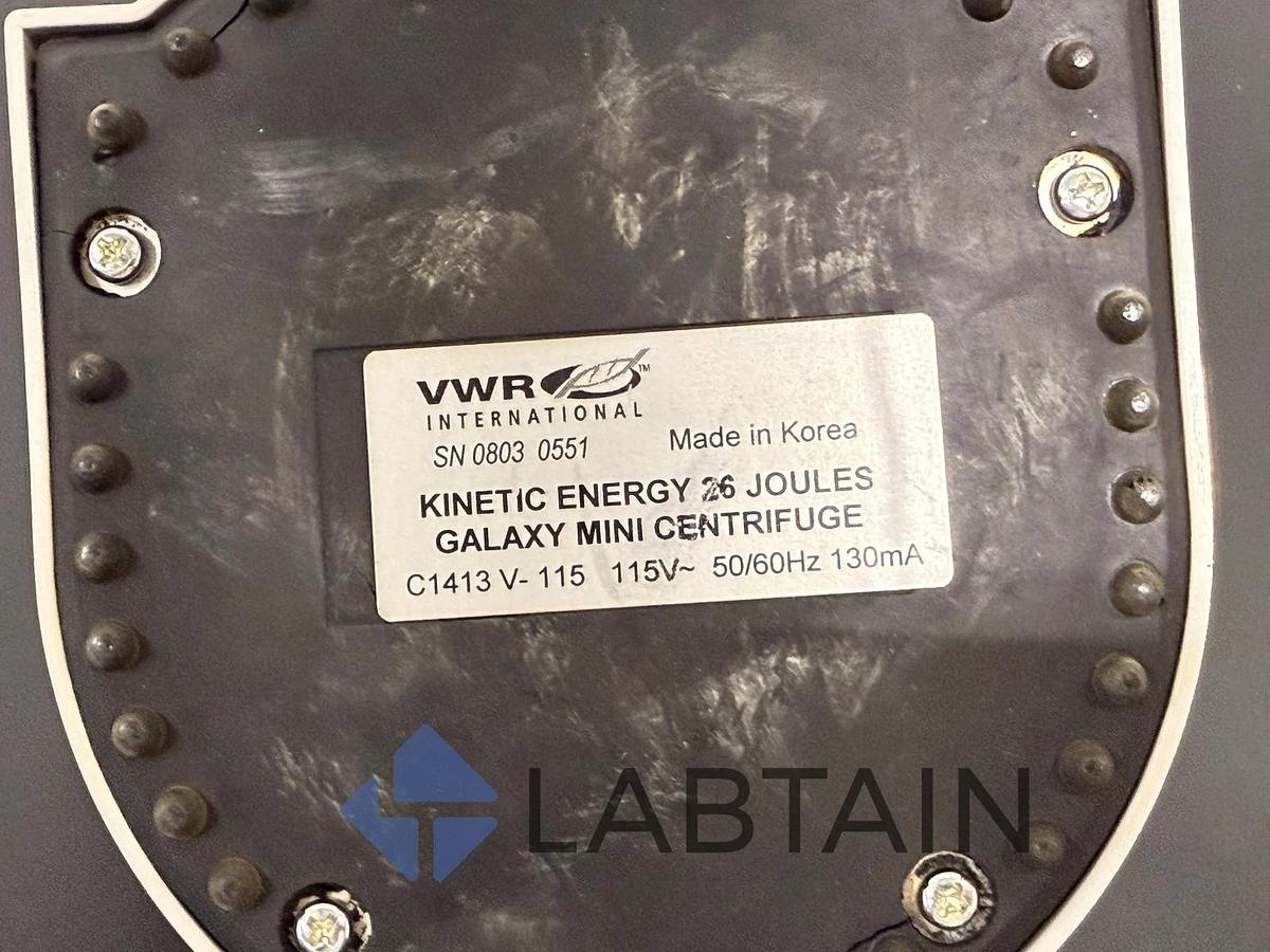 Used VWR Mini Centrifuge | Model C0803 | 115/230V Compact Lab Spinner