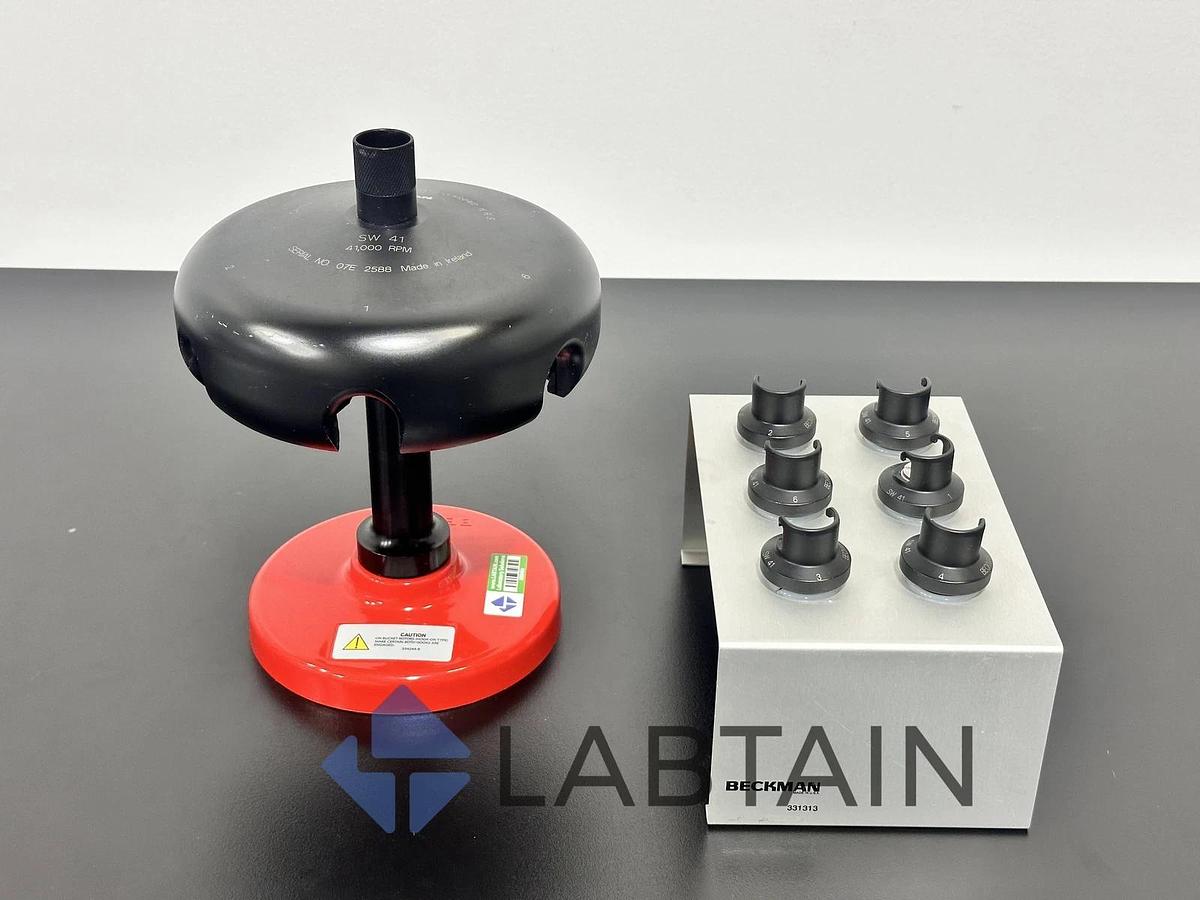 Used Beckman Coulter SW 41 Swinging-Bucket Rotor - 41,000 RPM - Complete Set