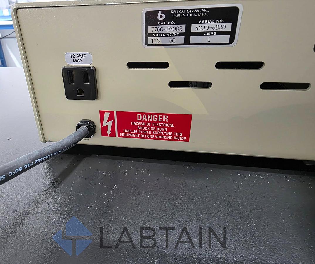 Used Bellco Glass Bell-Stir Magnetic Stir 1 Heavy Duty Laboratory Stirrer 7760-06003