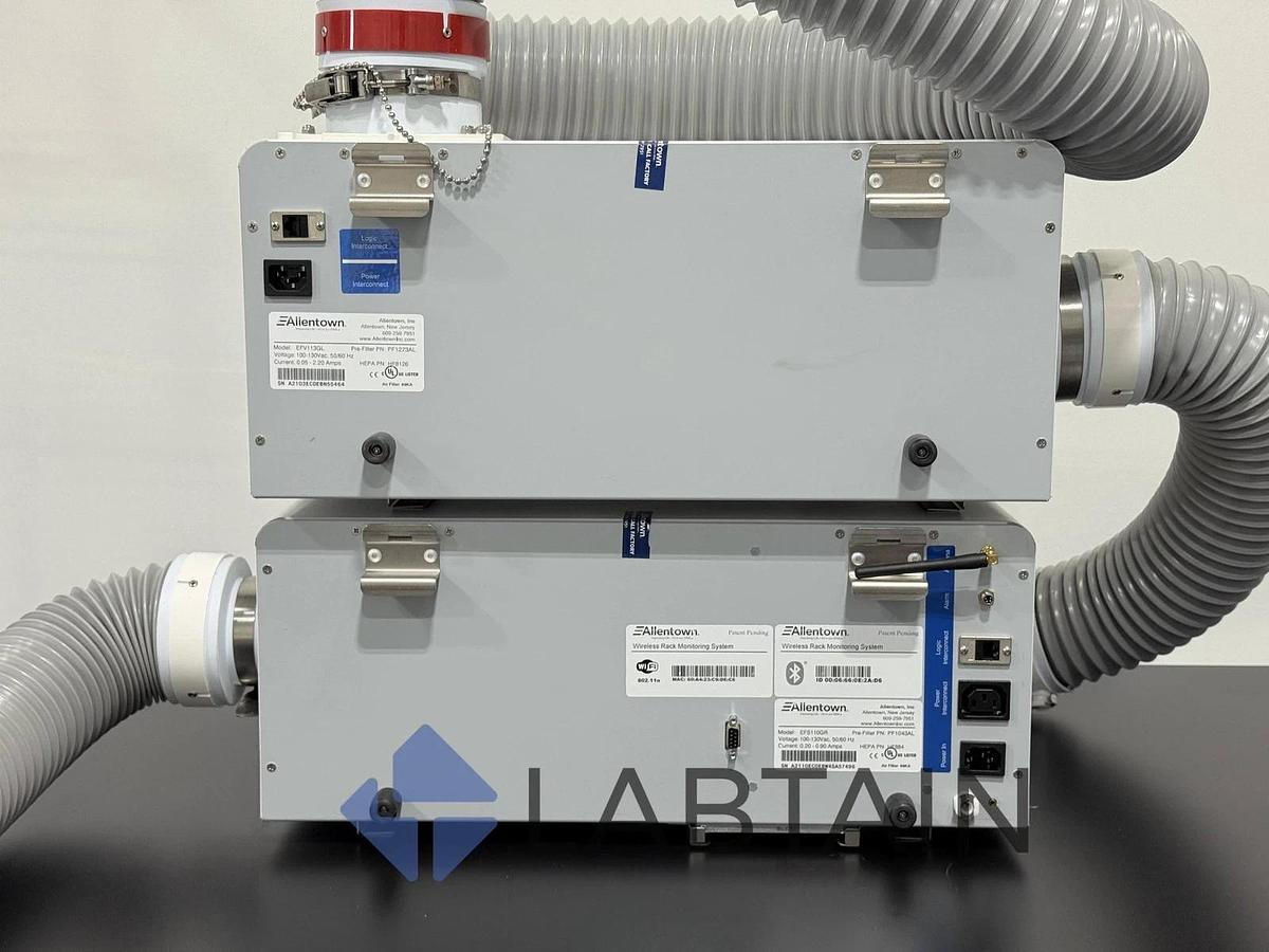 Used Allentown EcoFlo ETS110GR Wireless Rack Monitoring System – HEPA Filter & Touchscreen – Used Working Condition