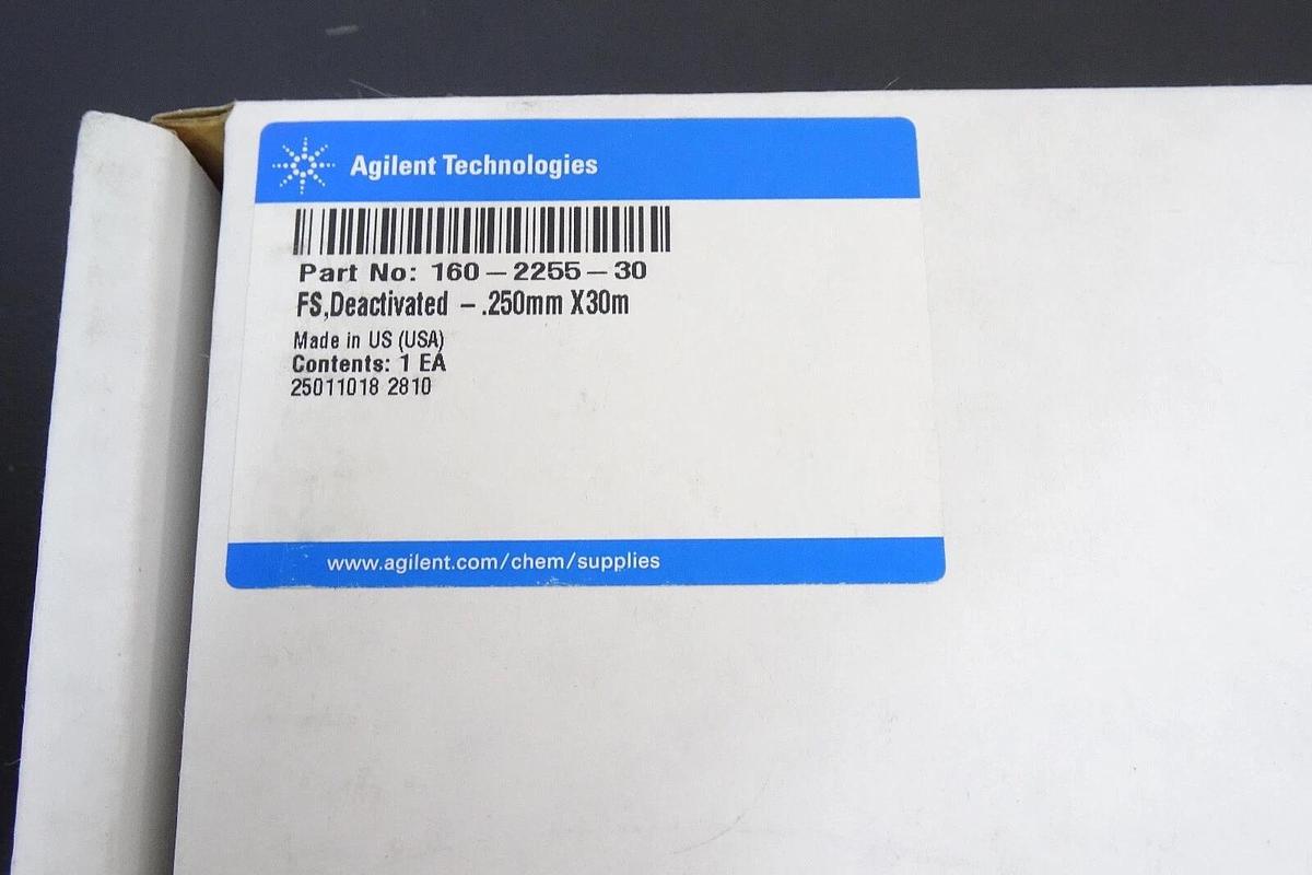 Agilent FS, Deactivated -.250mm x 30m | 160-2255-30