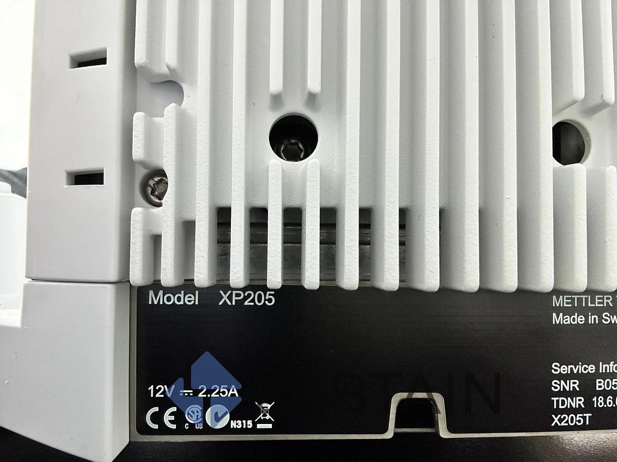 Used Mettler Toledo XP205 Analytical Balance – With HAUG EN 8 SLC High Voltage Power Supply – Used