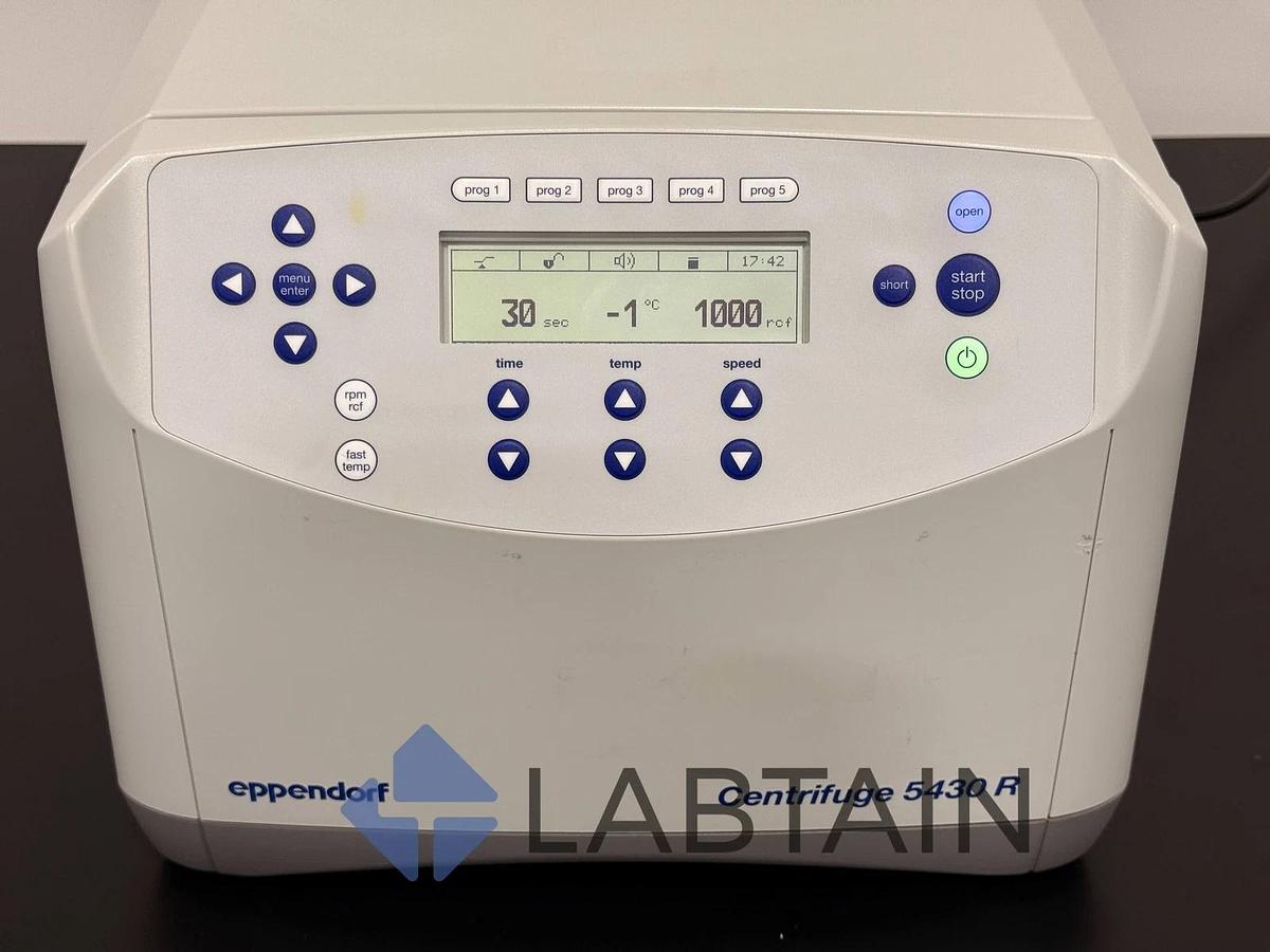 Used Eppendorf 5430R Refrigerated Centrifuge w/ FA-45-24-11-Kit Rotor – Tested