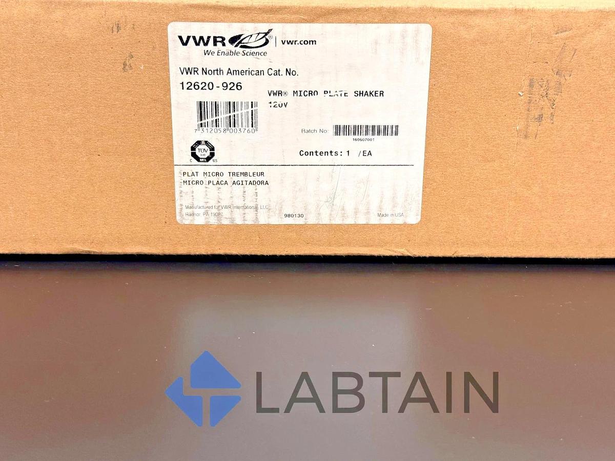 VWR 12620-926 Microplate Shaker – Compact Orbital Mixer – Excellent Condition