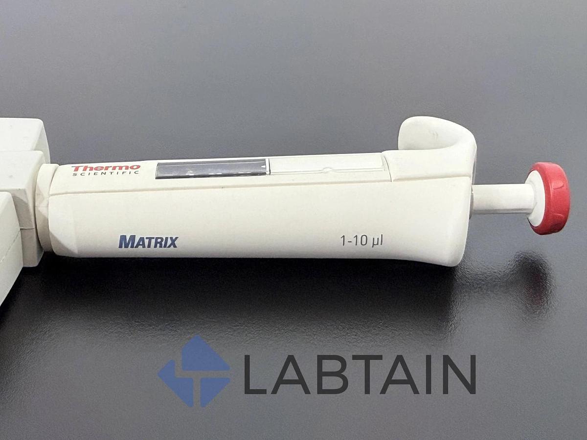 Used Thermo Scientific Matrix Manual Pipette 1-10ul Adjustable Volume Single Channel