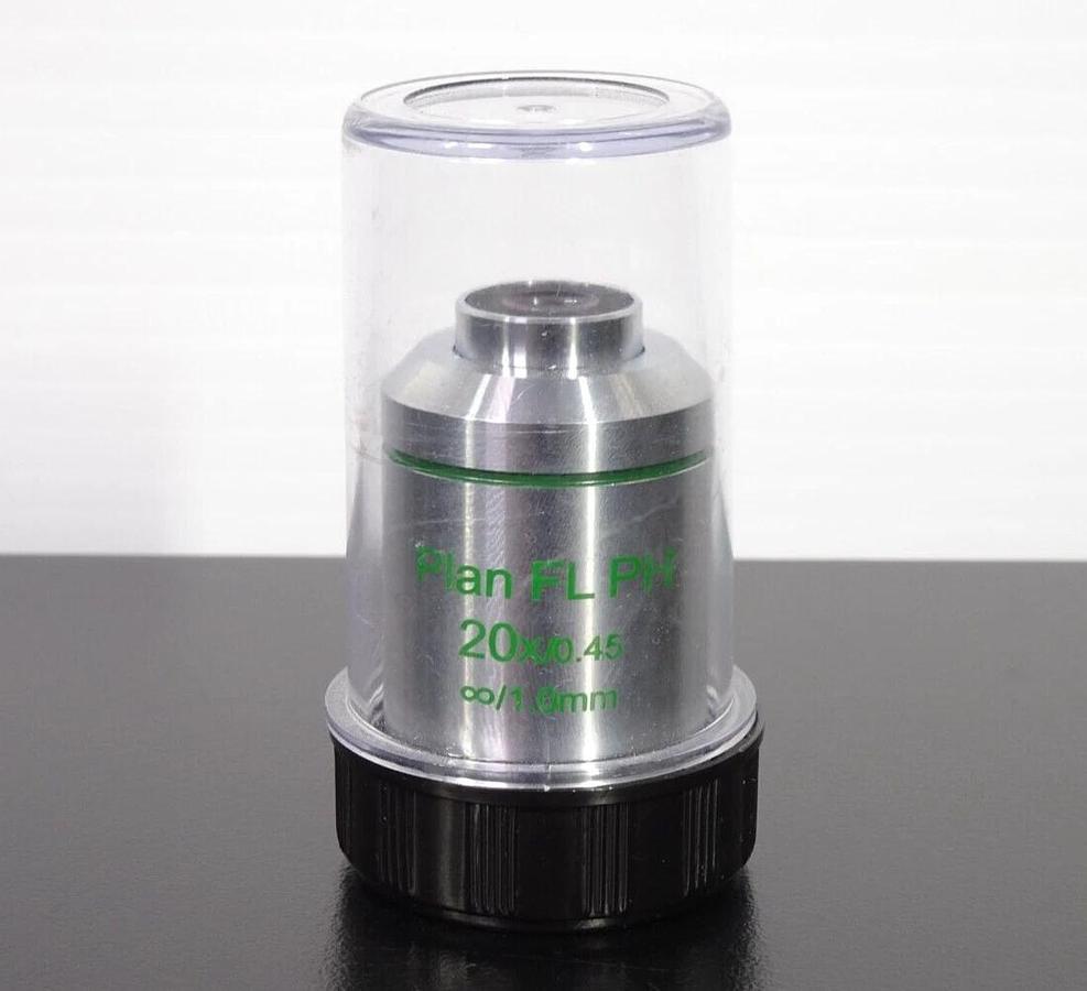 Used Thermo Fisher Plan FLPH2 20x/0.45 AMEP4982 Microscope Objective