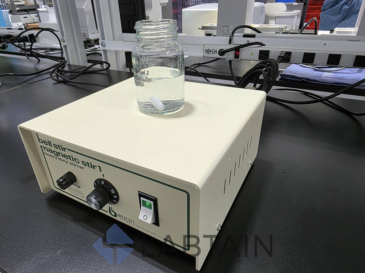 Used Bellco Glass Bell-Stir Magnetic Stir 1 Heavy Duty Laboratory Stirrer 7760-06003