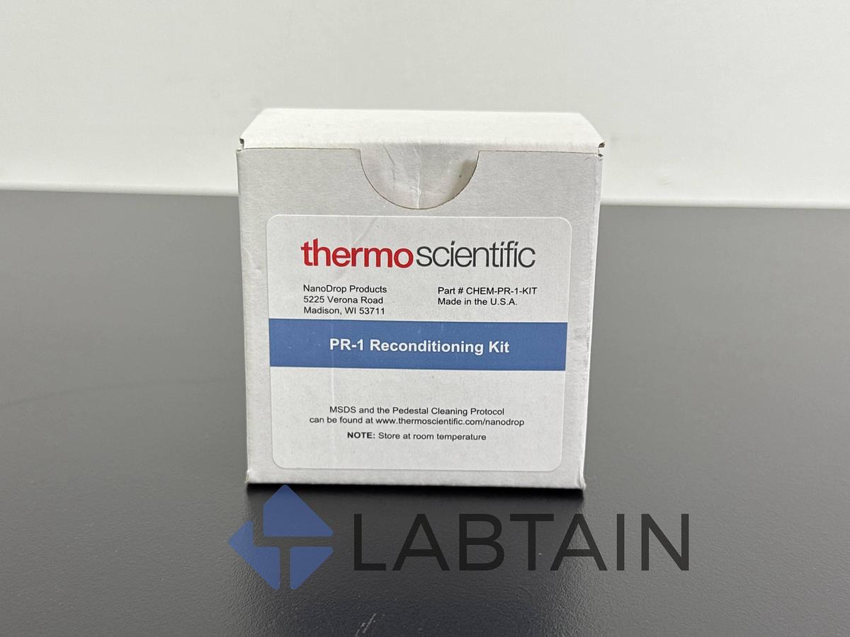 Used Thermo Scientific NanoDrop PR-1 Reconditioning Kit – P/N CHEM-PR-1-KIT – New (Open Box)