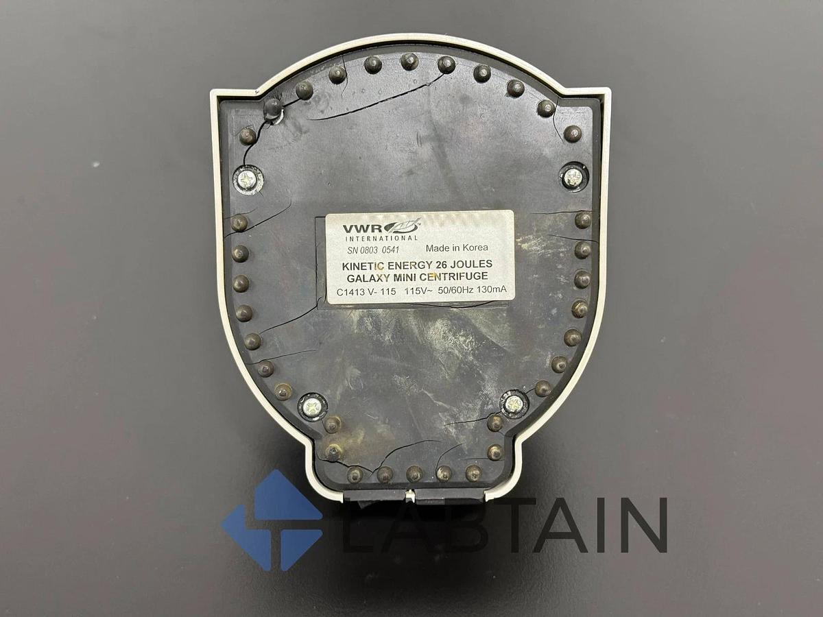 Used VWR International Galaxy Mini Centrifuge – Model C1413 – 26 Joules Kinetic Energy – Compact Lab Spinner – Excellent Condition