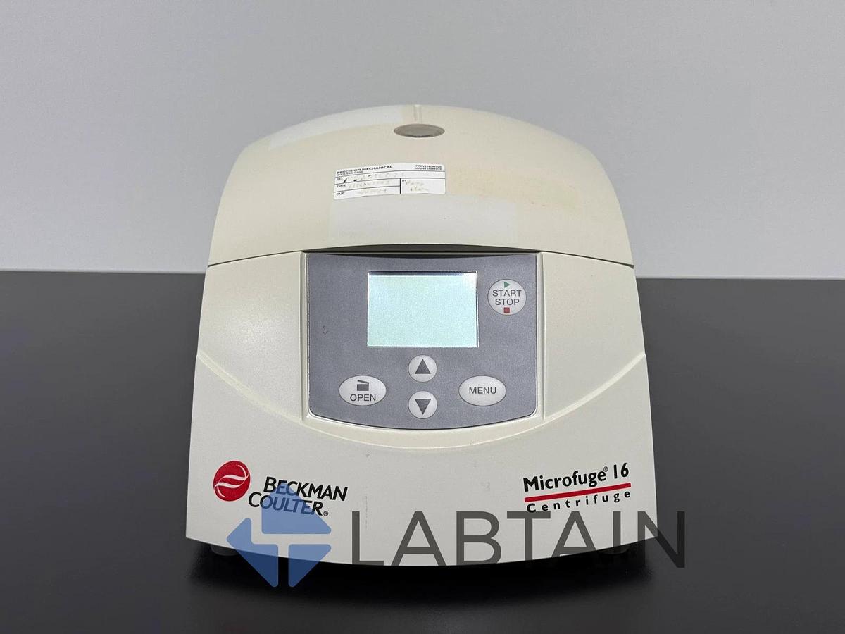 Used Beckman Coulter Microfuge 16 Centrifuge A46474 MBA09L021 – Tested