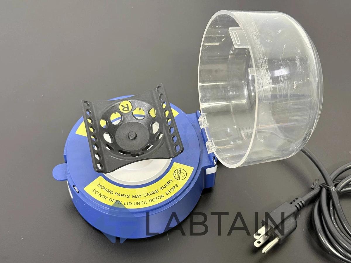 Used Southwest Science Mini Centrifuge – Compact Benchtop Spinner – S/N 1806280481882-314