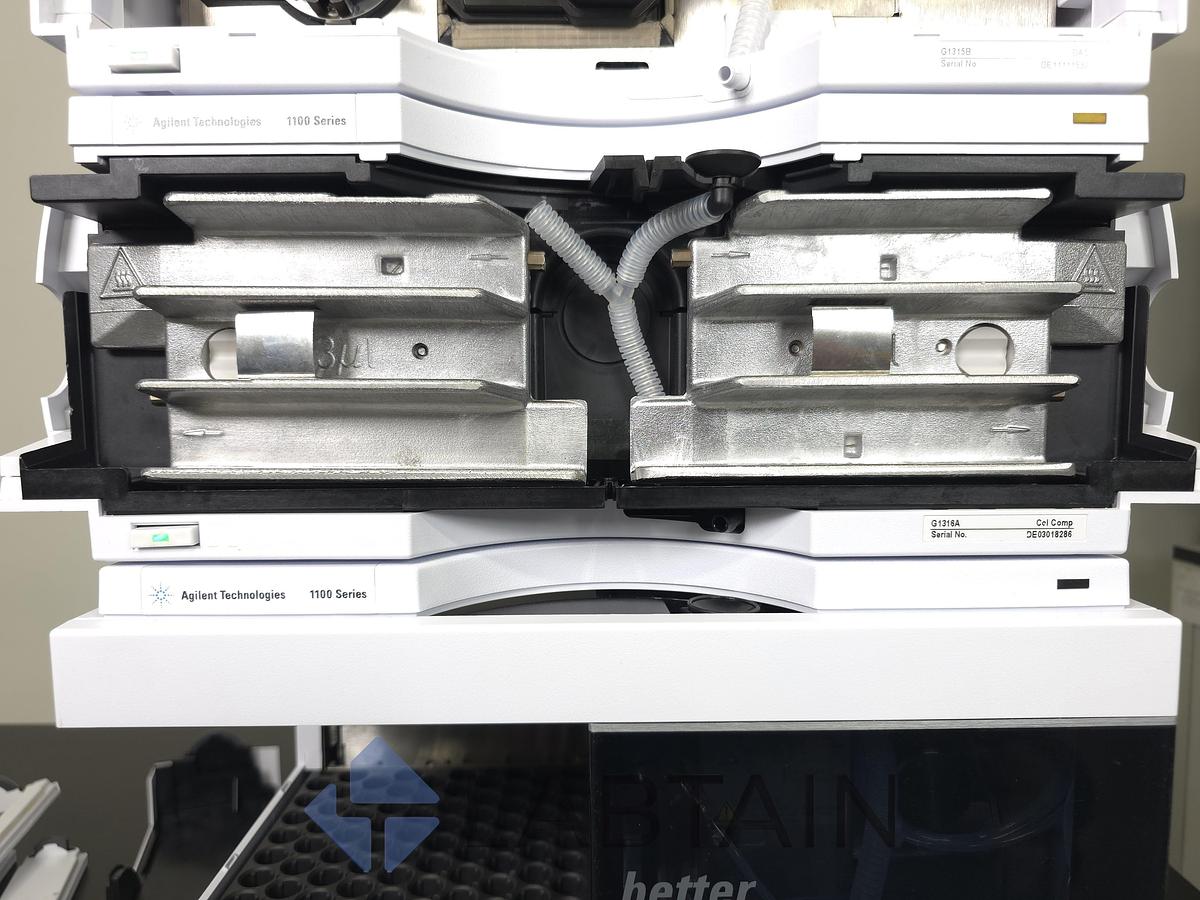 Used Agilent Technologies 1100 / 1200 Series Quaternary HPLC System Stack with OpenLab ChemStation Used