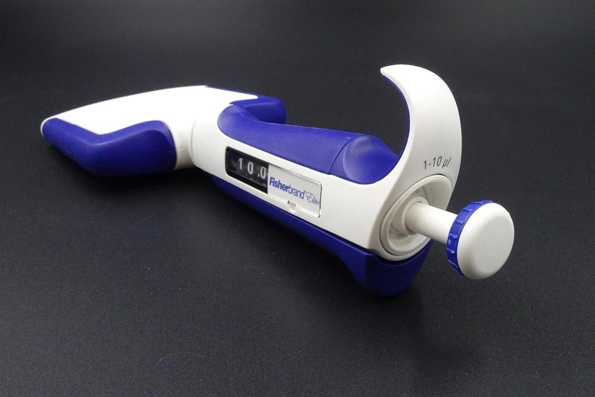 Used Fisherbrand Elite 1-10uL | 8-Channel Manual Pipette