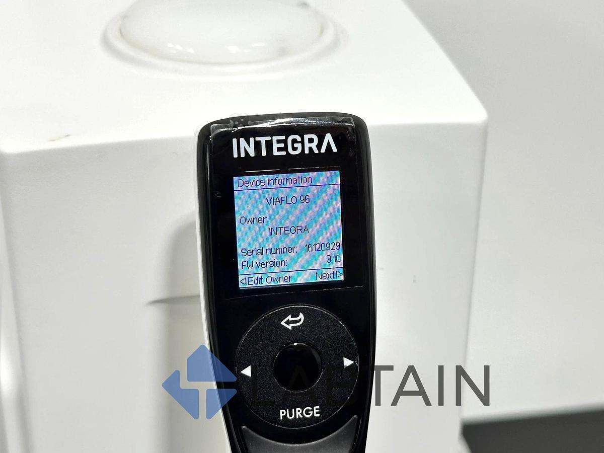 Used INTEGRA VIAFLO 96 Electronic 96-Channel Handheld Pipette with 96x1250µl Head
