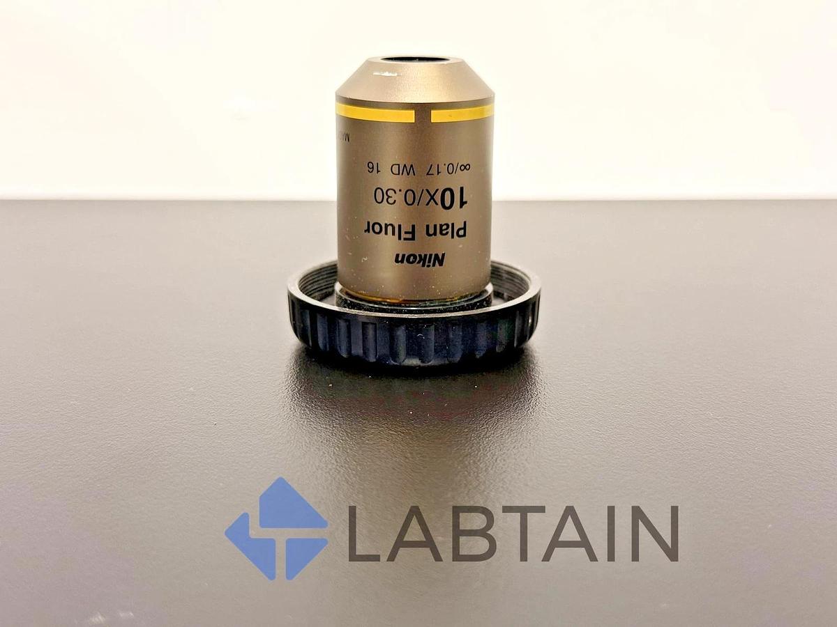 Used Nikon Plan Fluor Microscope Objective 10x/0.30