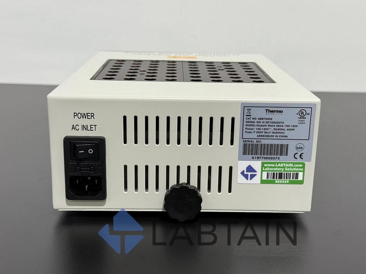 Used Thermo Scientific Model 88870002 Digital Drybath Standard 2 Block