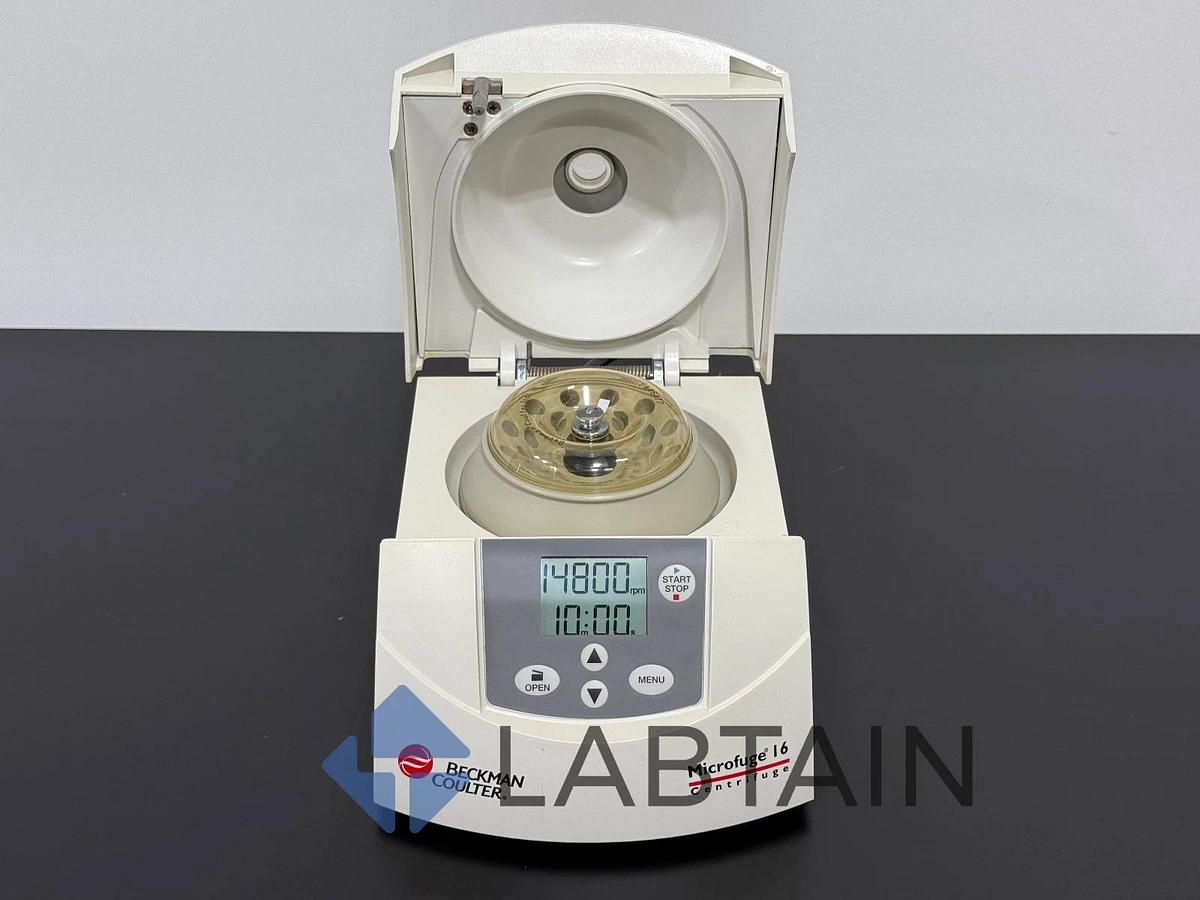 Used Beckman Coulter Microfuge 16 Centrifuge A46474 MBA09L021 – Tested