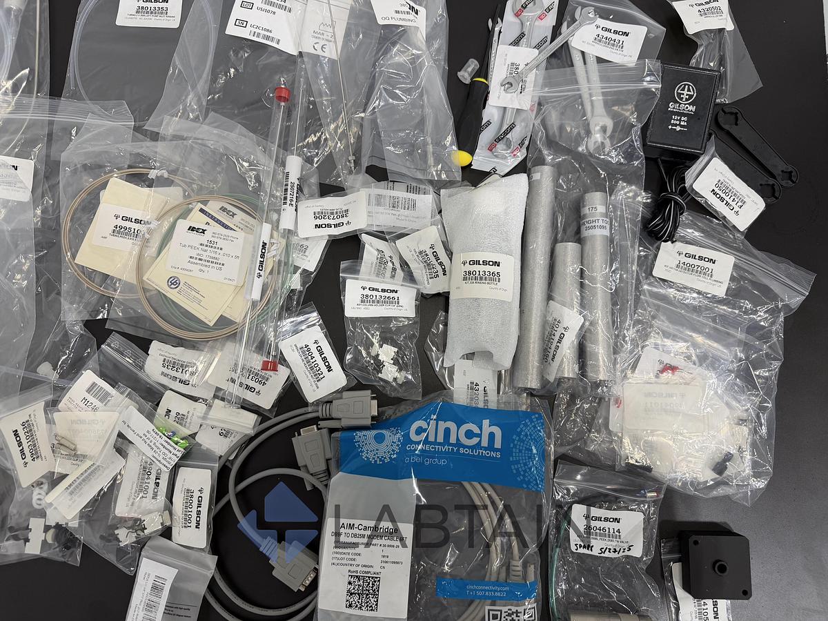 Used Gilson GX-281 Preparative HPLC Purification System | 333/334 Prep Pumps, 159 UV/VIS, TRILUTION LC, GX Direct Injection — Used / Inspected