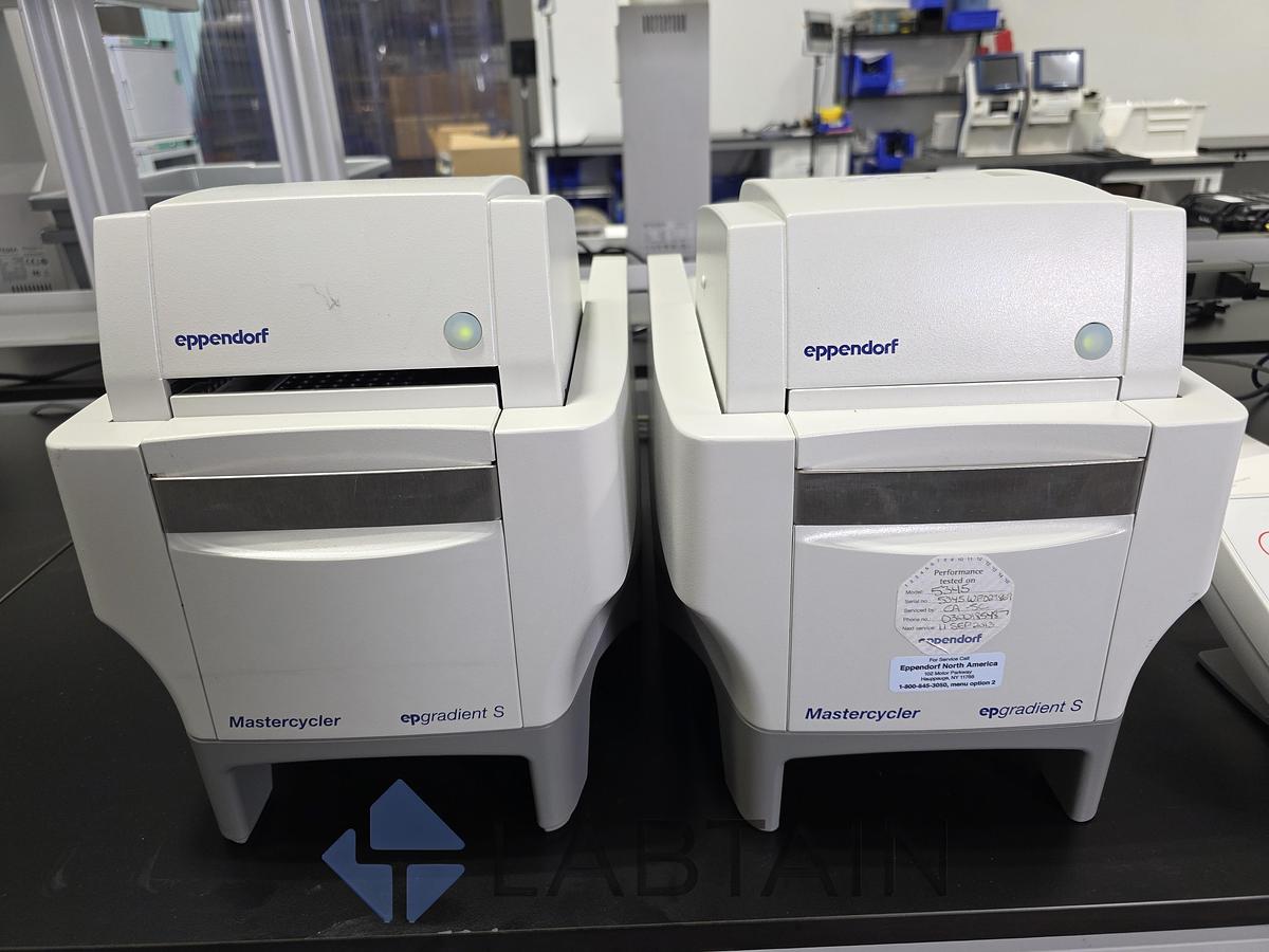 Used Eppendorf Mastercycler epgradient S Networked 4-Bay Thermal Cycler System Used