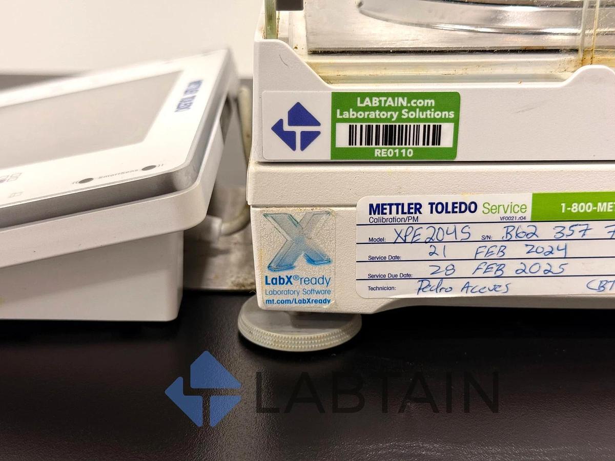 Used Mettler Toledo XPE204S – Analytical Balance Digital Scale - s/n B623577758