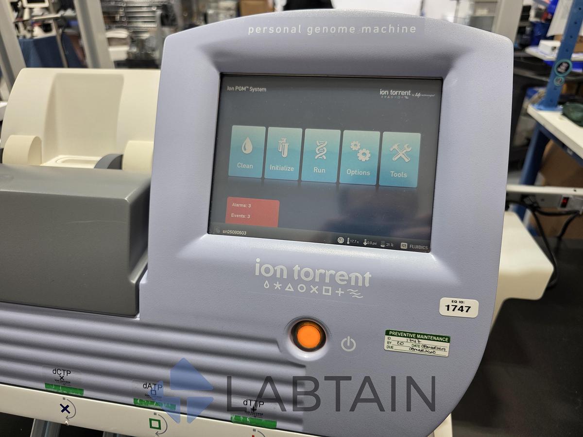 Used Life Technologies Ion Torrent PGM Personal Genome Machine Sequencer 508-U001