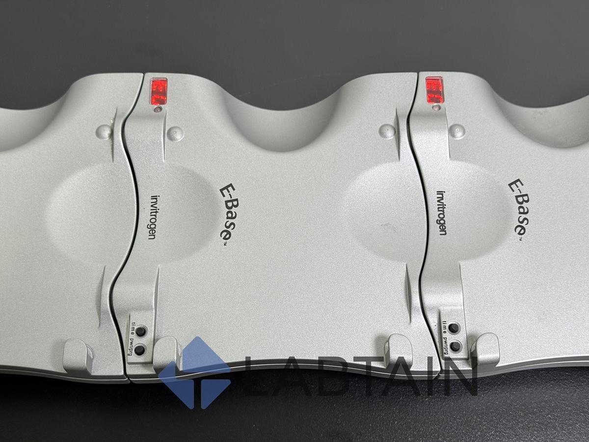 Used Invitrogen Mother E-Base EBM03 – 4-Dock E-Gel Electrophoresis Station with Power Cord & Leads