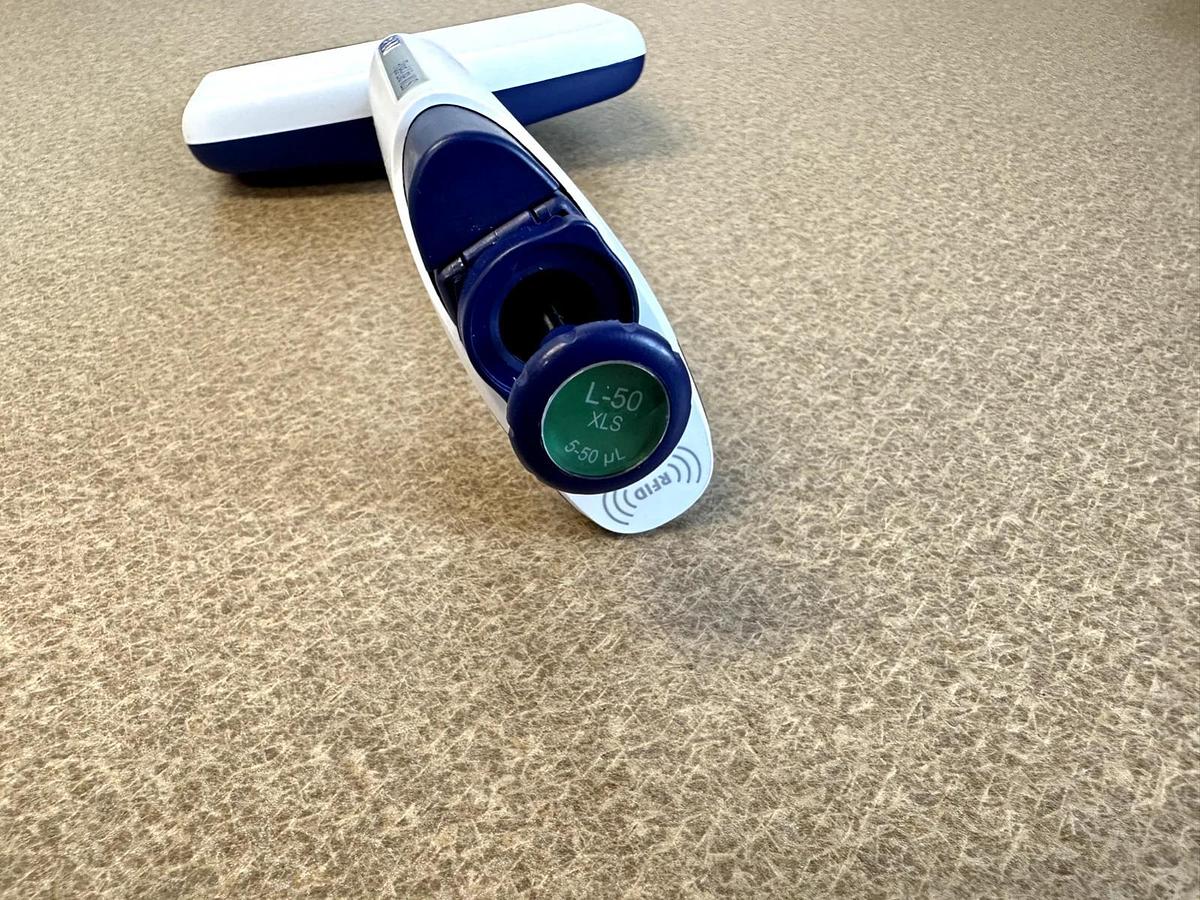 Used Rainin Pipet-Lite XLS L-50 | 5-50uL | 12-Channel Pipette w/Warranty * NICE