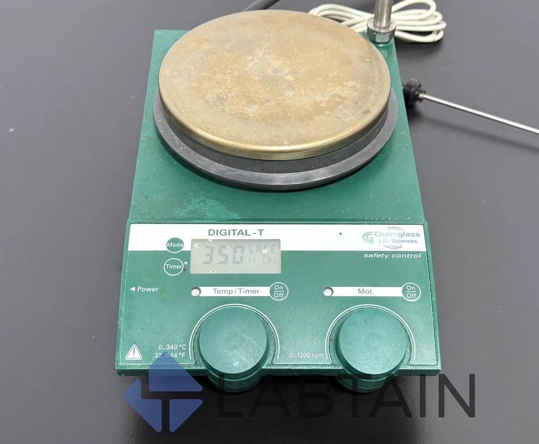 Used Chemglass RET S21 Magnetic Stirrer with Heating