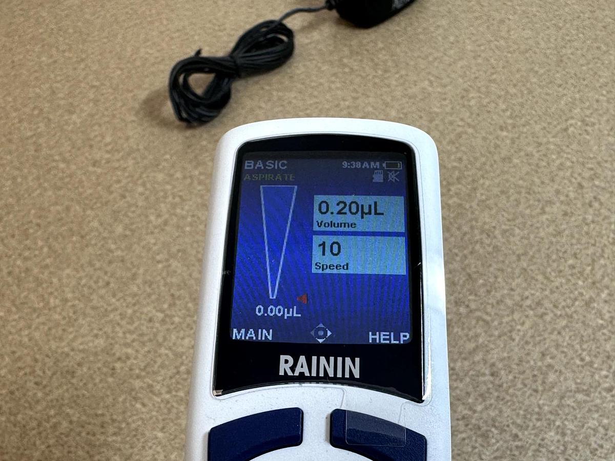 Used Rainin Pipet-Lite E4 XLS | 2-20uL | Electronic 12-Channel Pipette w/Warranty