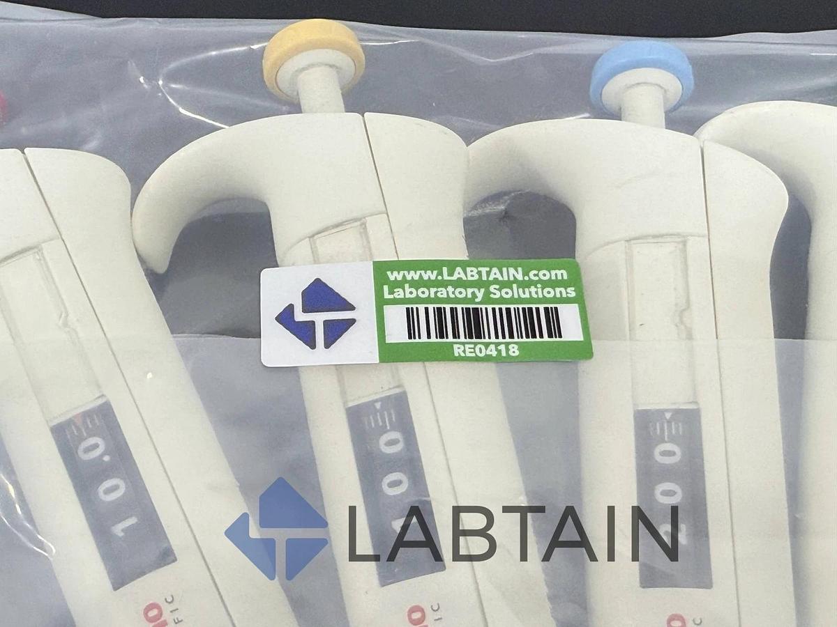 Used Lot of 4 Thermo Scientific Matrix / Rainin Manual Pipettes - Adjustable Volume